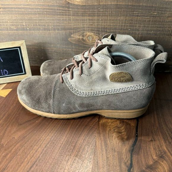 Mens Sorel Greely Gray Suede Lace‎ Up Comfort Chukka Ankle Boots Size 10 M GUC